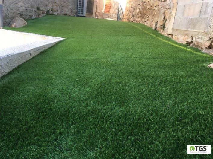 Essonnes pose de gazon synthétique